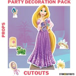 Pack décoration figurine en carton Disney Princesse Raiponce Hauteur 134 CM