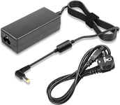 19V 2.15A 40W Chargeur Pour Ordinateur Portable Pour Acer Aspire One Zg5 A110 A150 D250 D150 Pa-1300-04 A150-1006 (5,5 * 1,7Mm)