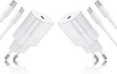 2pack Iphone Rapide Chargeur Original ¿Apple Mfi Certifié¿ 20w Usb C Power Delivery Adaptateur Secteur Avec 2m Lightning Cable Pour Iphone 14/14 Pro/14 Pro Max/13/13 Pro Max/12/Se/[Cdq090099]