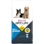 Opti Life Senior Medium et Maxi Dog Food avec poulet et riz 12,5 kgs Offre exclusive
