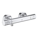 Grohe 34765000 800 Cosmopolitan Mitigeur thermostatique extérieur Douche, Argent