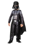 Darth Vader Boys Costume Star Wars Licensed Fancy Dress Kids Book Day Outfit