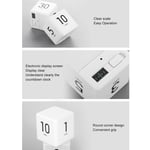 (1-3-5-10 Points)Cube Timer Digital Timer Adjustable Sound Volume Rounded Corner