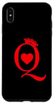 Coque pour iPhone XS Max Jeu de cartes à jouer Queen Of Hearts King Of Hearts