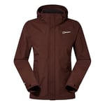 Berghaus Men's Hillwalker Interactive Gore-Tex Waterproof Shell Jacket | Breathable | Durable Coat, Cedar Brown, L