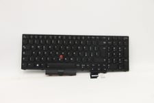 Transimage - Ersättningstangentbord För Bärbar Dator - Med Trackpoint - Bakgrundsbelyst - Italiensk - Svart - För Thinkpad P15 Gen 1 20St, 20Su  T15g Gen 1 20Ur, 20Us