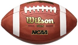 Wilson Football NCAA 1005 Traditiona Ballon de football américain Marron