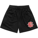 Eric Emanuel EE Shorts Herr Dam Basic Sommar Casual Shorts Gym Fitness Träning Mesh Sport Shorts Me Black red none