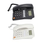 Desktop Telephone Hotel Landline Phone Big Oval Button Home Corded Phone HD Hot