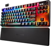 Clavier Rapide Hypermagnetic Gaming Apex Pro Tkl Wireless - Format Sans Pavé Numérique Adapté À L`Esport - Actionnement Ajustable - Bluetooth - 2,4 Ghz - Usb-C - Anglais Qwerty