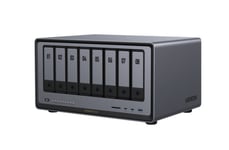 Ugreen Nasync Dxp8800 Plus 8-Bays Nas 0/8 Sata + 0/2 M.2 Ssd, 2X 10Gbe, 8 Gb Ram