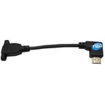 SIMPLETEK - Câble adaptateur HDMI 15 cm coudé à port latéral pour All In One 34" 4K