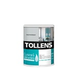 Tollens Peinture Cuisine Et Salle De Bain - Ultra Résistante Pour Murs, Boiseries, Radiateurs - Galet Etret - 0,75L = 9m2