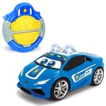 Dickie Toys ABC Radiostyrt Bil - Lamborghini Politibil fra 2 år