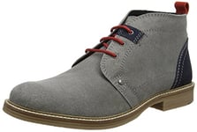 Joe Browns Men Drivin' South Suede Desi Boots Desert, Grey (a-Grey), 10 UK