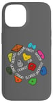 Coque pour iPhone 14 Bloc, escalade intérieure, différents types de prises d'escalade