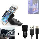 For Realme GT Neo 3 + CHARGER Mount holder for Car radio cd bracket