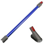 Blue Rod Wand Tube Pipe for DYSON V7 SV11 Cordless Vacuum + Mini Dusting Brush