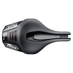 Selle Italia Unisex's Iron Flow Ti316 Saddles, Black, Size S123