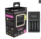 Panasonic Eneloop SmartPlus Charger inc. 4 x Eneloop Pro AA 2500mAh Batteries