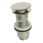 SOMATHERM FOR YOU, Bonde clic clac Ronde sécable en ABS pour lavabo, Ø33/42, Hauteur 100mm, Ouverture/Fermeture par Pression, Adaptable à Tous Types de lavabos et vasques