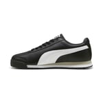 Puma Roma 24 Standard 39686802 Mens Black Leather Lifestyle Trainers Shoes