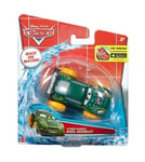 Mattel Cars - Vehicule nageurs : Nigel Gearsley - Voiture Verte Re-K04