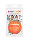 Snazaroo Face and Body Paint Blister Pack, Orange, 18.8g Professional Water Based, Single Cake Makeup Supplies for Adults, Kids and Special FX