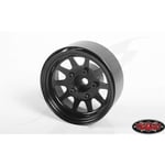 [FR] Rc4Wd Oem Stamped Steel 1.55 Beadlock Wheels (Black) - RC4ZW0262