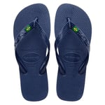 Havaianas Unisex Top Brasil, Navy Blue, 7.5/8