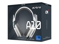 Astro Gaming A10 Gen 2 - Hodesett - Full Størrelse - Kablet - 3,5 Mm Jakk - Hvit