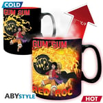 One Piece - Mug thermo-réactif 460 ml Luffy vs Kaido - ABYstyle