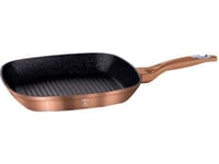 Patelnia Berlinger Haus Grillowa Metallic Line Rose Gold Edition 28Cm