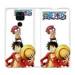 Housse Cuir Portefeuille pour Xiaomi Redmi Note 9S / 9 Pro Manga One Piece Chopper