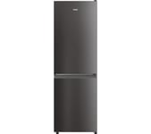 Haier HDW1618DNPD(UK) Smart 60/40 Fridge Freezer - Platinum Inox, Black,Silver/Grey