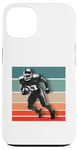 Coque pour iPhone 13 Athlète de football action force agilité sport jeux de