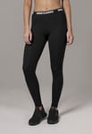 Urban Classics Svarta leggings med logga dam (Svart,XXL)