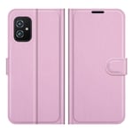 Asus Zenfone 8 - Læder cover / pung - Pink