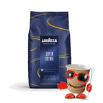 LavAzza Super Crema Coffee, Espresso Beans, 1kg/2.2lb Bags, **OFFER PRICE**