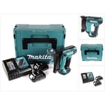 Makita DPT 353 RYJ 18 V Li-Ion Agrafeuse sans fil + Coffret Makpac + 2x Batteries 1,5 Ah + Chargeur