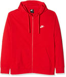 Nike Mens Sportswear Club Sweatshirt, University Red/University Red/White, M EU