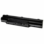 vhbw batterie compatible avec Fujitsu LifeBook P771, P771A, PH702, S7110, S751, S752, S760, S761, S782 laptop (5200mAh, 10.8V, Li-Polymère, noir)