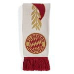 Bayern München Skjerf 125 Års Jubileum - Hvit/Gul/Burgunder LIMITED EDITION - adidas, størrelse One Size