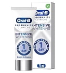 Oral-B Toothpaste Pro 3d Cinical-1 DAY INTENSIVE WHITE-Bright Brilliance75ml