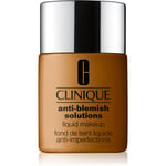 Clinique Anti-Blemish Solutions™ Liquid Makeup high cover foundation for oily acne-prone skin shade WN 114 Golden 30 ml