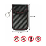 Etui Anti rfid Clé Voiture Signal Blocage Faraday Pochette Sac, Lot de 2 Pochettes Blocage Signal rfid pour Clé Voiture, Étui de Protection Anti rfid