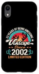 Coque pour iPhone XR 23e anniversaire 23-year-old Fishing Lovers Pêcheur né en 2002