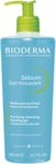 Bioderma Sebium Purifying Foaming Gel 500ml - Ideal for Oily Skin, Cleansing