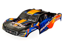 Traxxas 6812T Kaross Slash VXL 2WD/4x4 Orange & Blå Målad