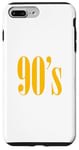 iPhone 7 Plus/8 Plus University Varsity-Gold It's The 90's For Me Varsity-Gold Case